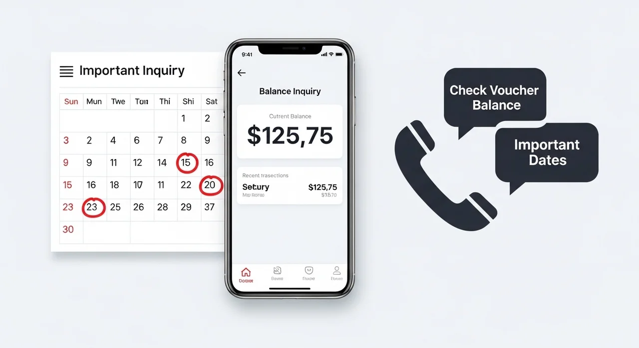 에너지 바우처 사용 기간, 잔액 조회 및 유의사항