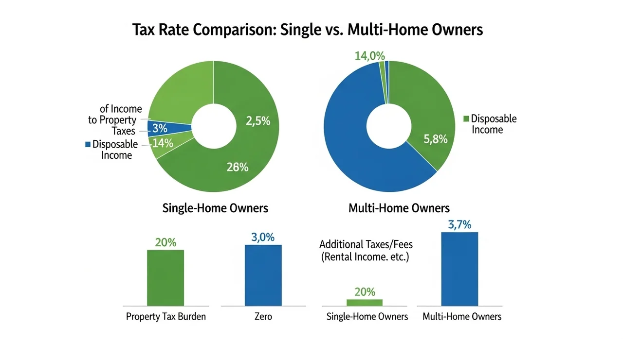 주택 취득세율 완벽 이해: 1주택자 vs. 다주택자