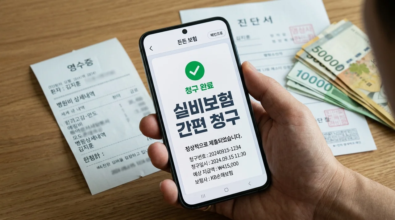 실비보험 청구 서류 완벽 가이드: 모바일 앱으로 간편하게 보험금 받는 법