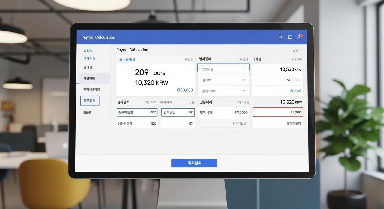 2026년 최저임금 월급 환산 및 주휴수당 계산법