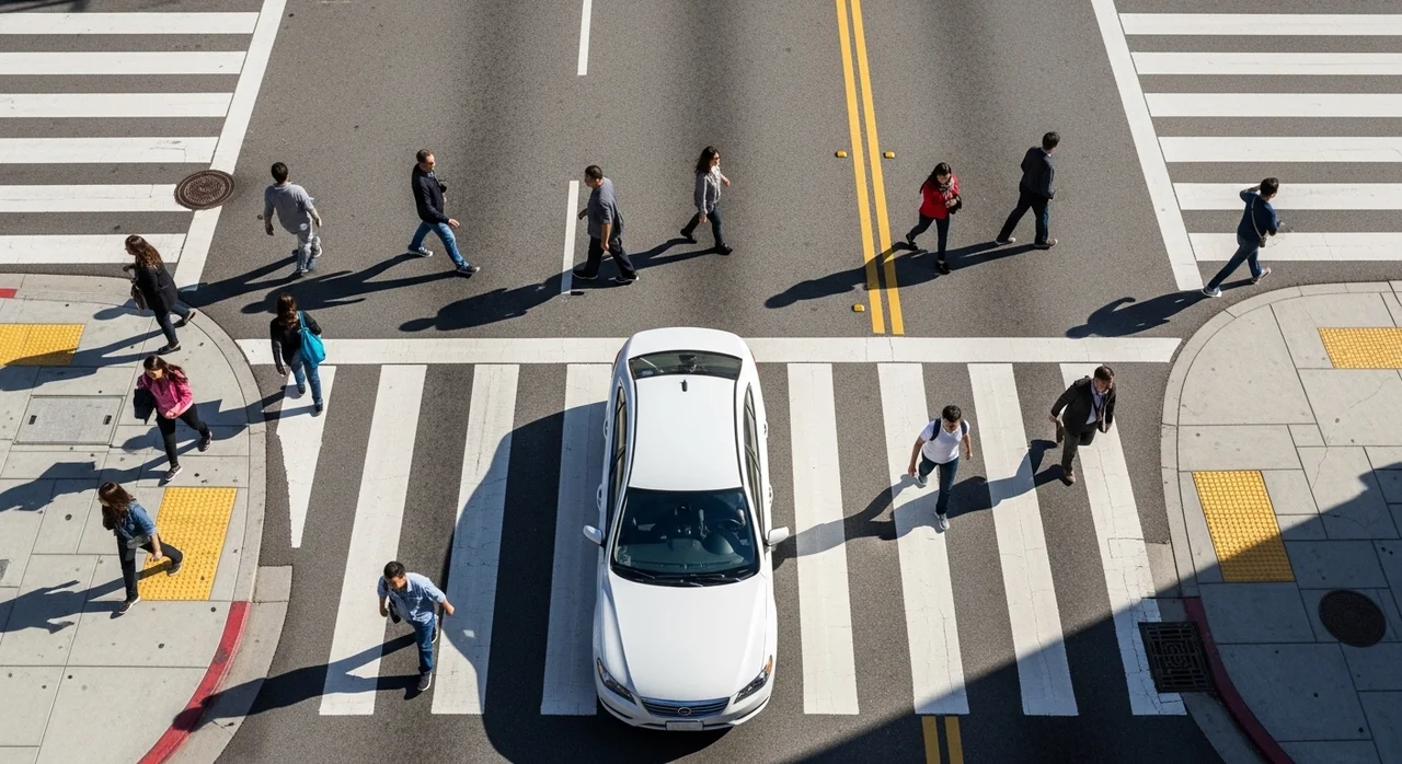 보행자 안전 최우선! 횡단보도 및 이면도로 규정 강화