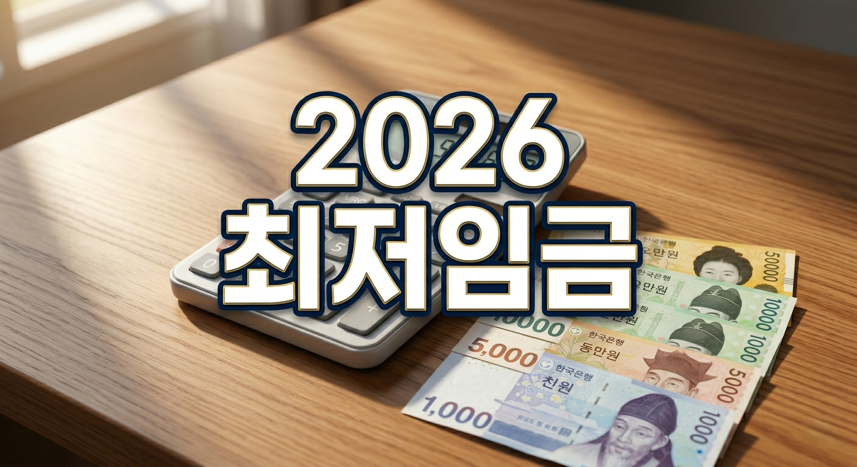 2026년 최저임금 10,320원! 월급 및 주휴수당 포함 실수령액 계산기 총정리