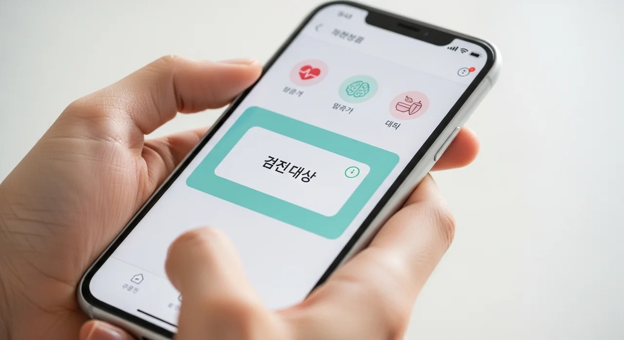 대상자 조회 방법: 1분 만에 확인하기