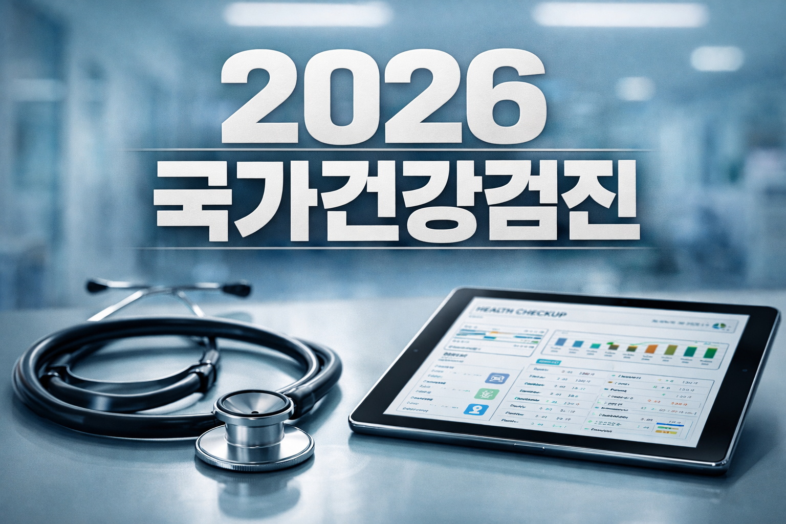 2026년 국가건강검진 대상자 조회: 짝수년도 무료 항목 및 예약 총정리