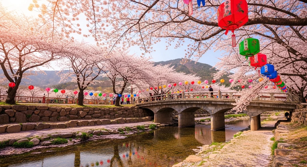 남도에서 올라오는 꽃소식: 진해와 구례