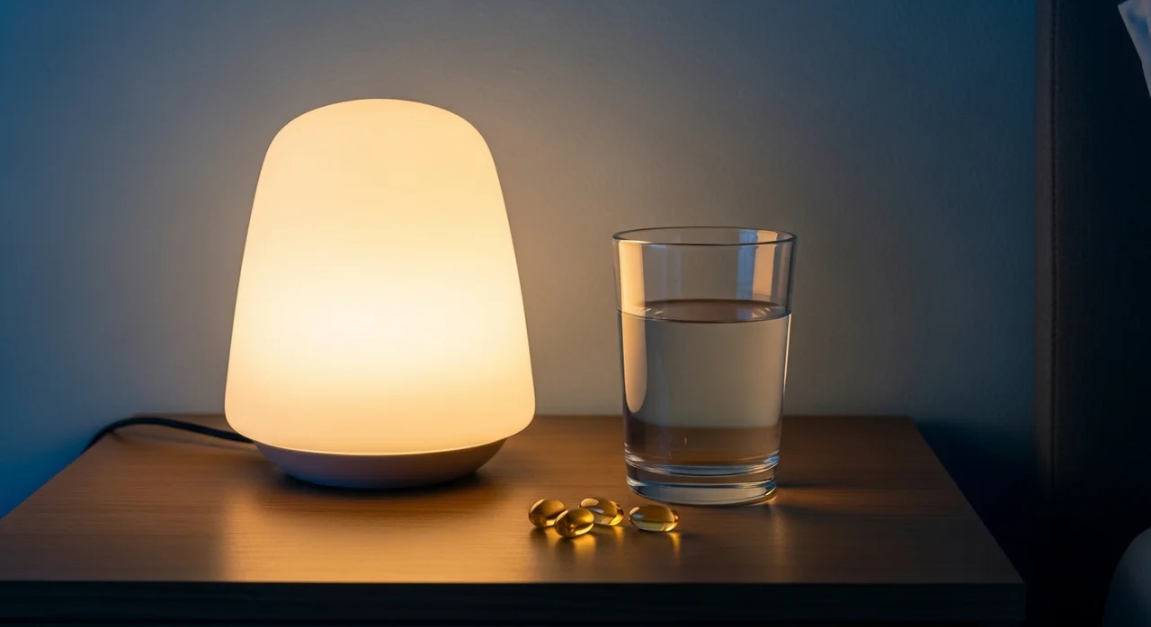 저녁 식사 후 및 취침 전: 오메가3와 미네랄