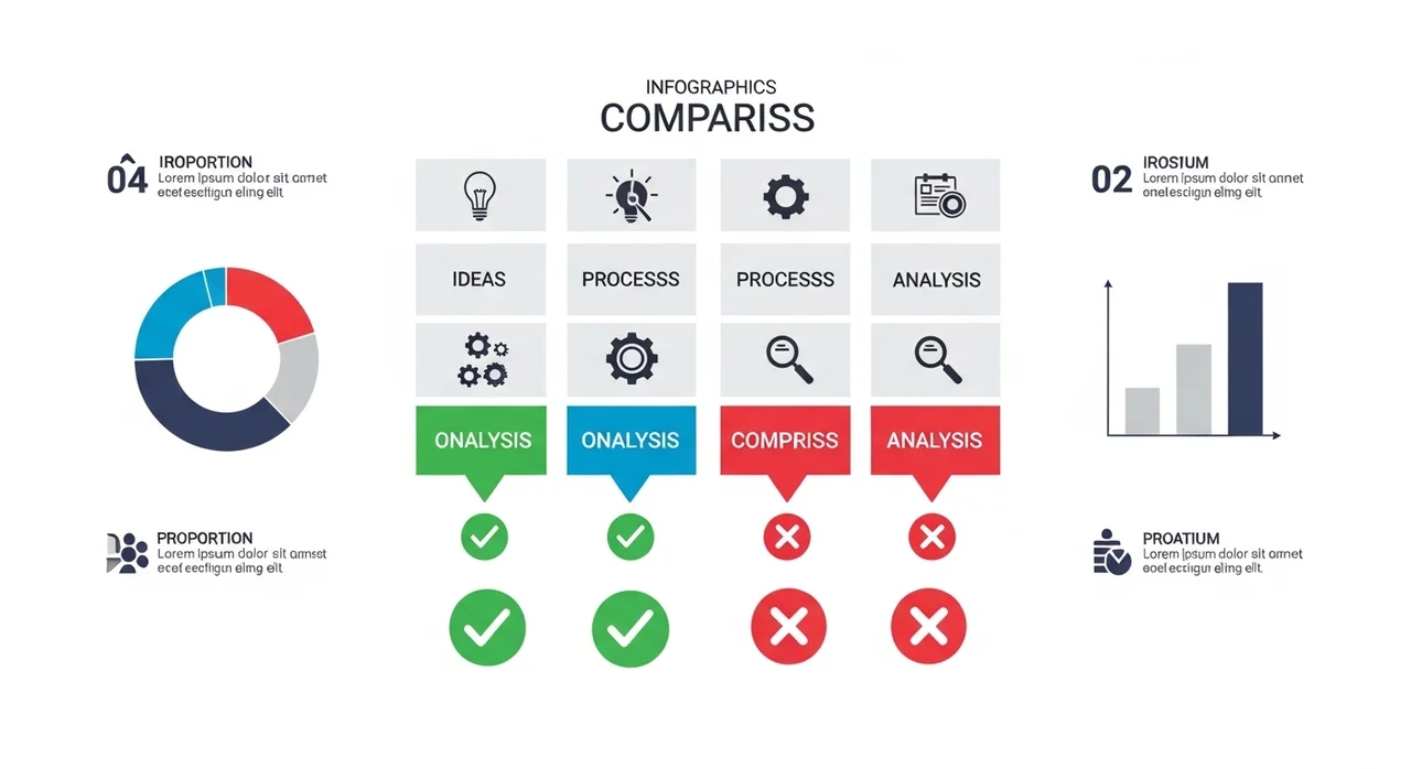주요 무료 PDF 편집 사이트 비교 분석표