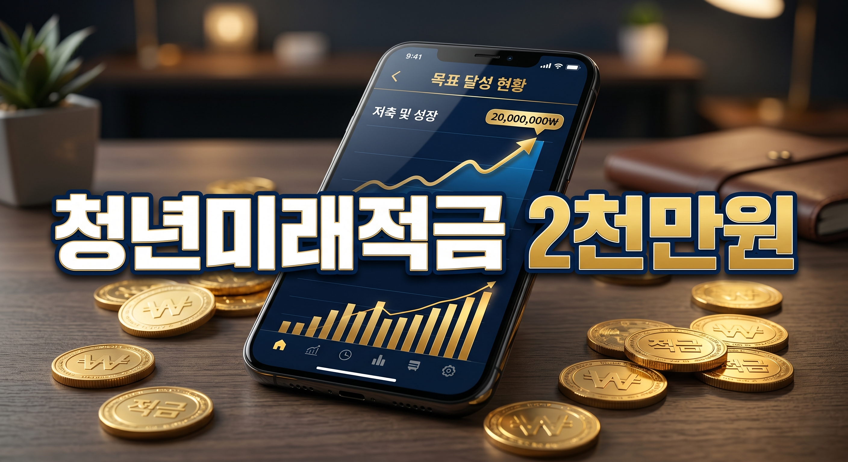 2026 청년미래적금 조건 신청방법: 3년 만기 2천만원 목돈 마련 총정리