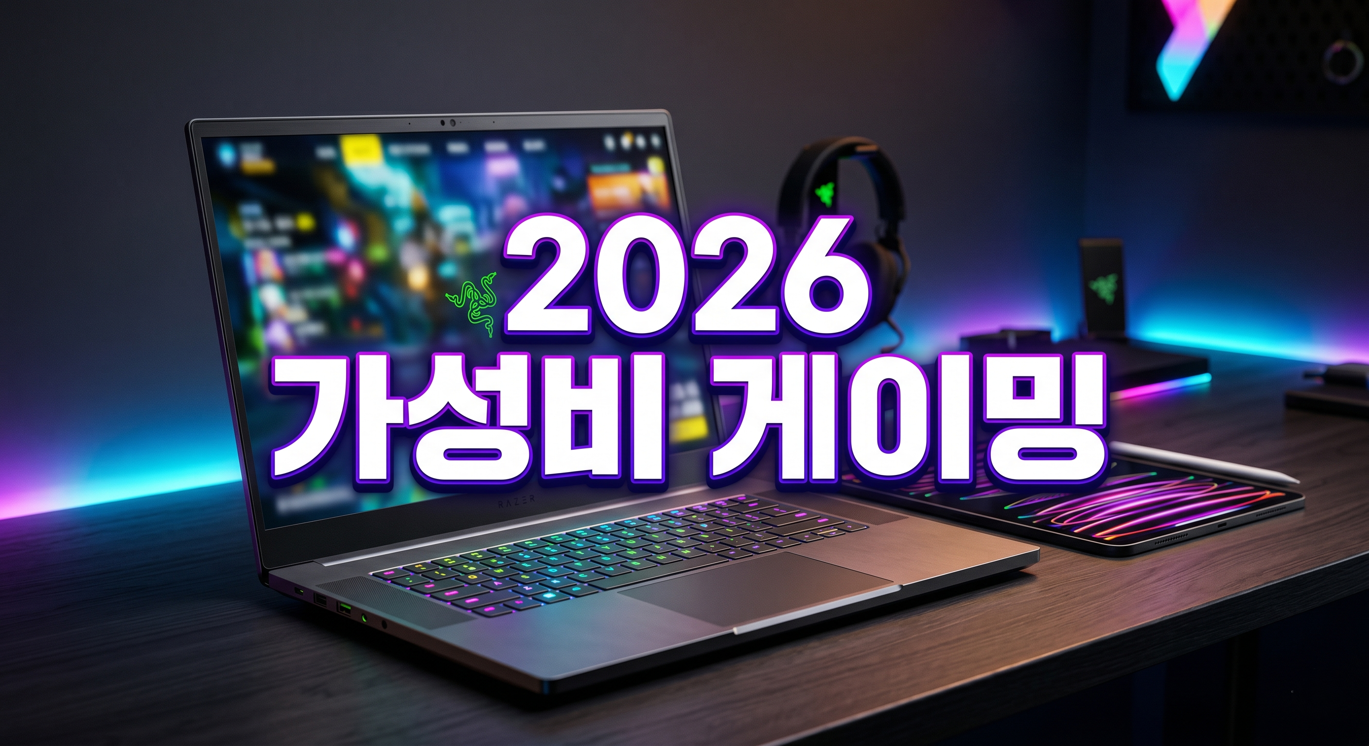 2026년 상반기 가성비 게이밍 노트북 및 태블릿 추천 TOP 10: RTX 5060 성능 분석