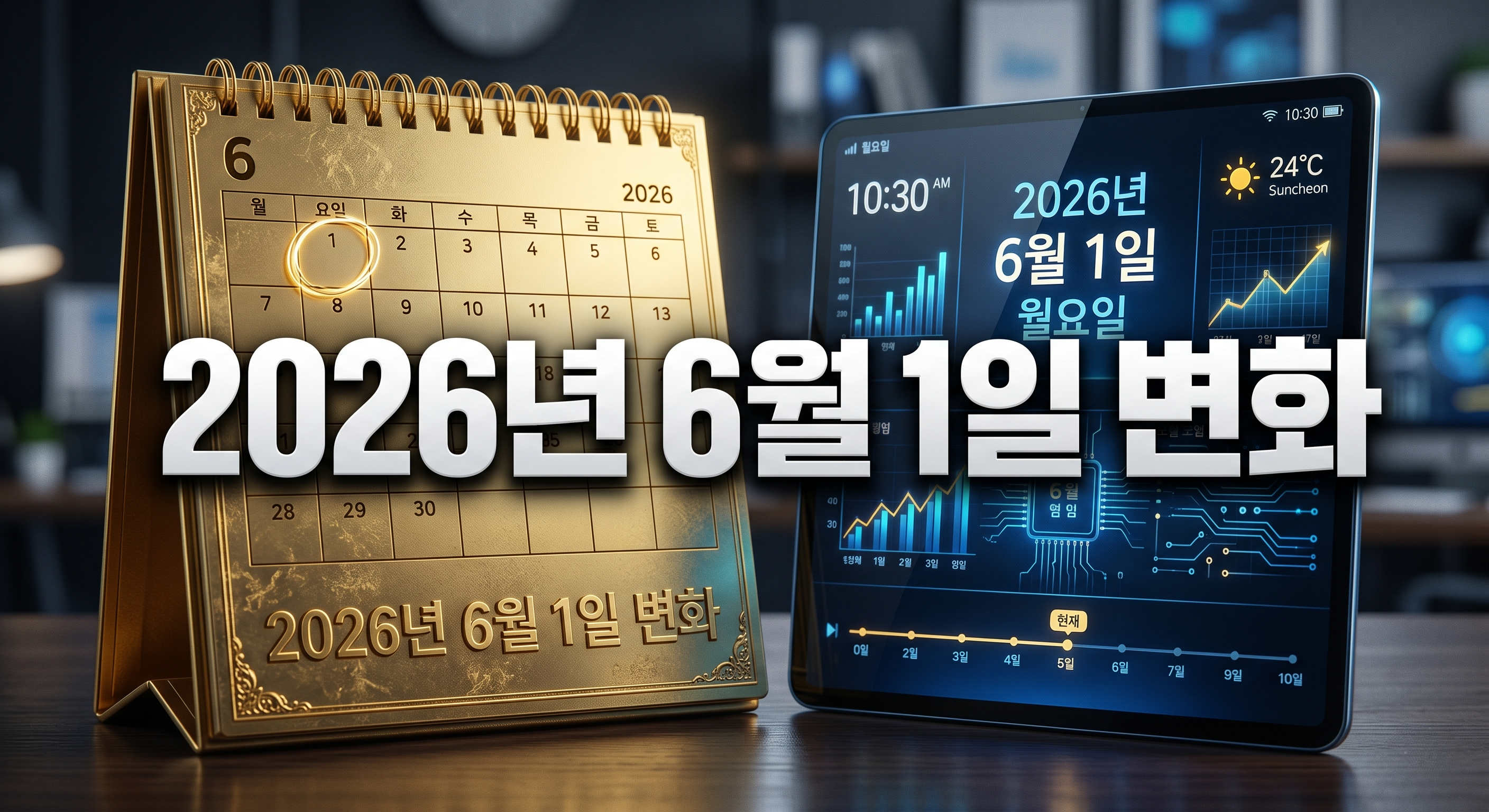 2026년 6월 1일 시행! 하반기 주요 제도 및 법규 변화 5가지 총정리