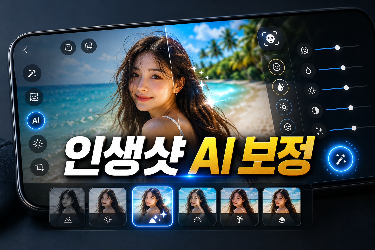 여름휴가 인생샷 보정! 무료 AI 사진 편집 프로그램 및 모바일 앱 추천 TOP 5