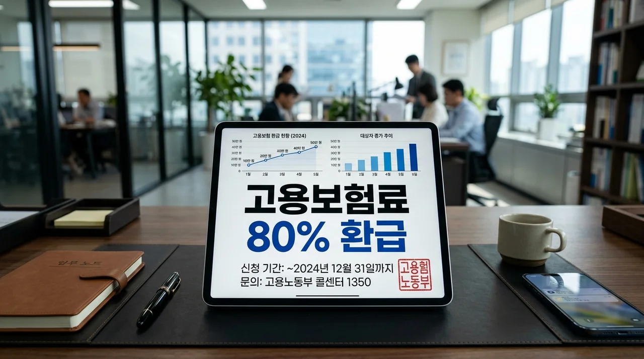 소상공인 고용보험료 지원 80% 환급 신청 방법 및 자격 총정리