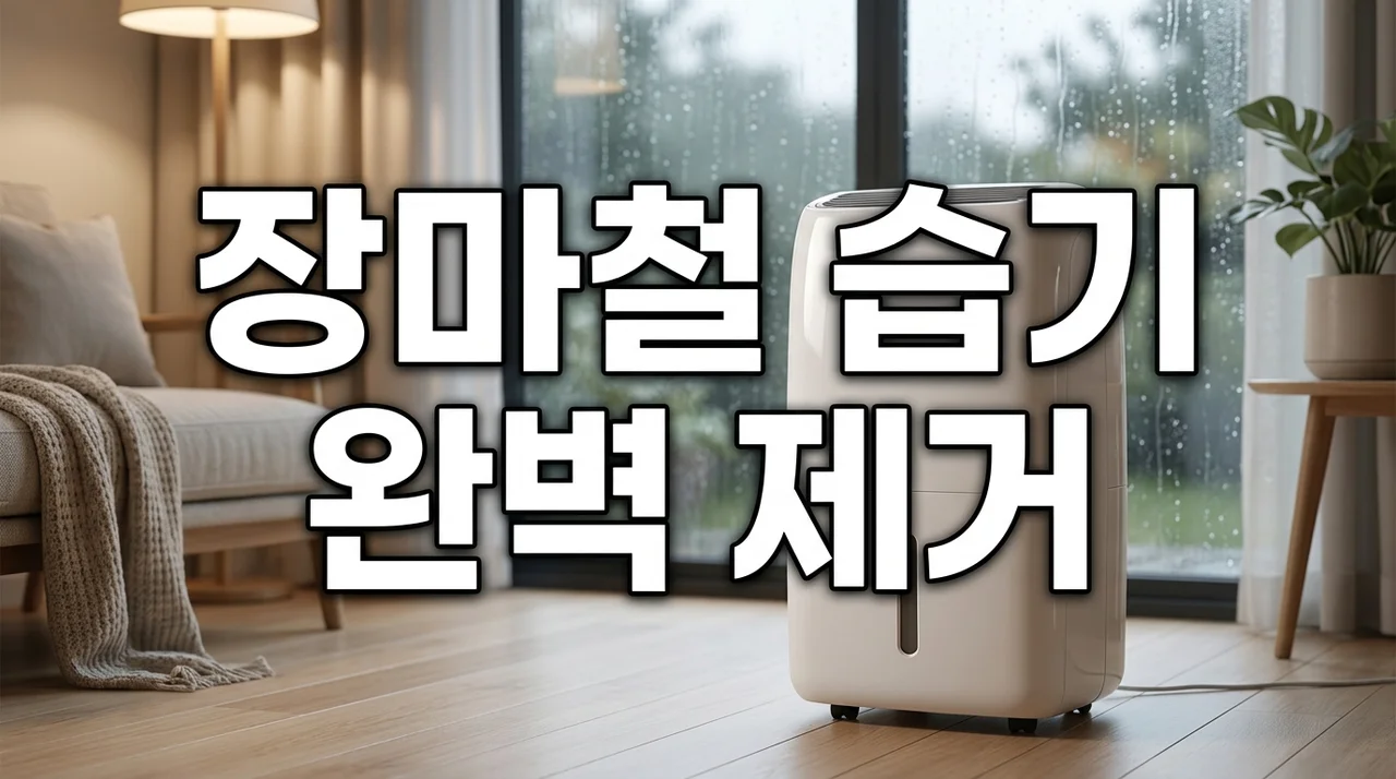 장마철 집안 습기 곰팡이 제거 방법: 가성비 제습기 추천 및 고르는 기준 TOP 3