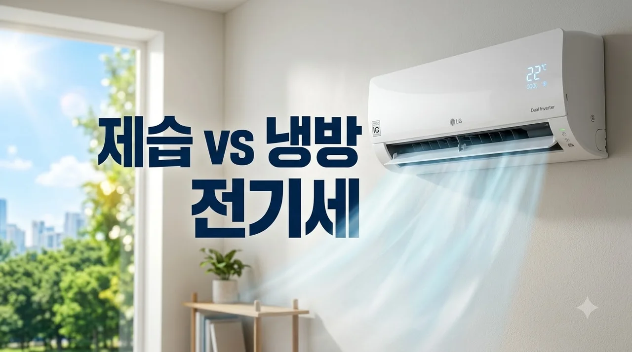 8월 폭염 대비! 인버터 에어컨 제습 vs 냉방 모드 전기세 완벽 비교