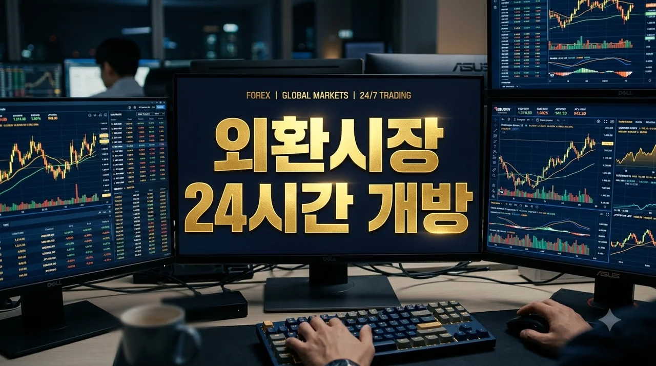 8월 외환시장 24시간 개방 가이드: 해외주식 환전 수수료 절약 꿀팁