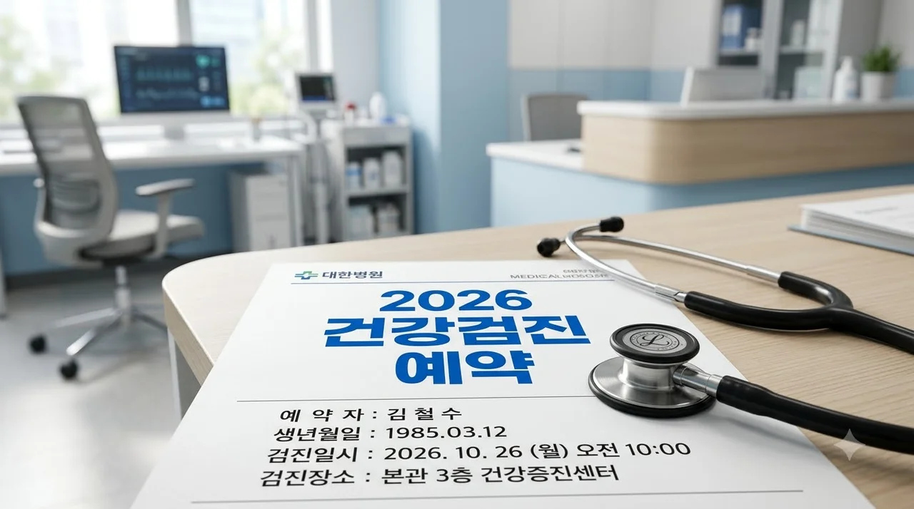 2026년 건강검진 대상자(짝수년생) 확인 및 8~9월 예약 꿀팁 총정리