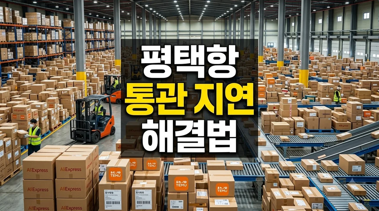 2026년 하반기 알리 테무 평택항 통관 지연 원인과 실시간 조회 해결법