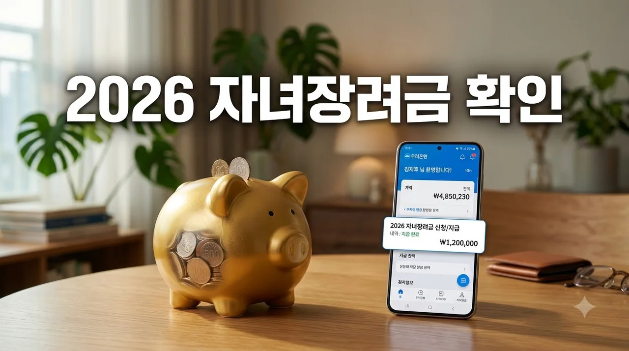 2026 자녀장려금 대상자 확인 및 지급일 조회 (8월 27일 조기지급)