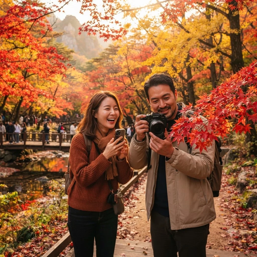 인생 사진 보장! 가을 단풍 명소 TOP 5