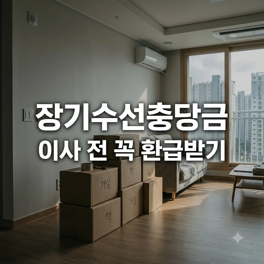 장기수선충당금 환급받기: 가을 이사 전 반드시 챙겨야 할 필수 체크리스트