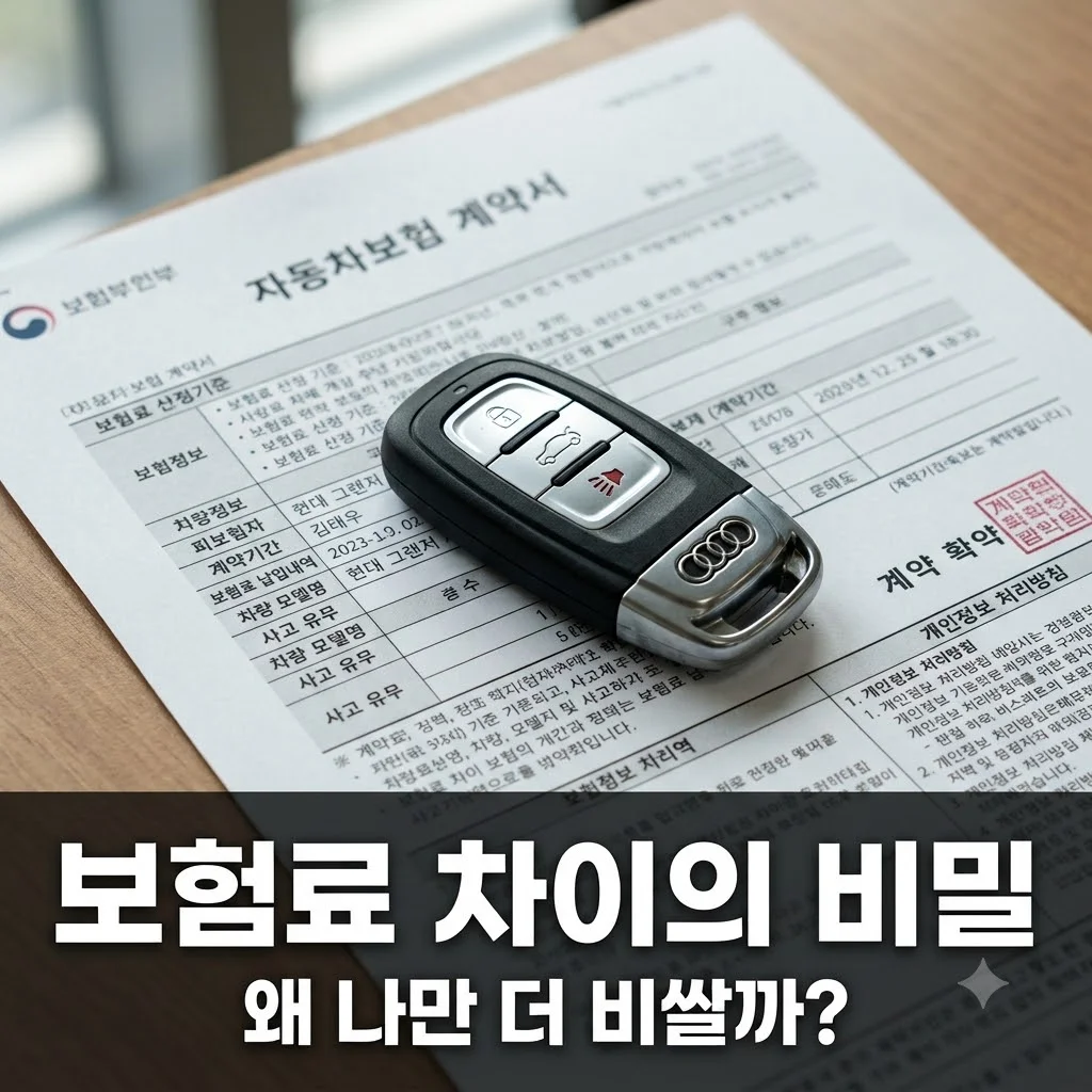자동차보험료가 사람마다 다른 이유 7가지와 보험료 절약 비법