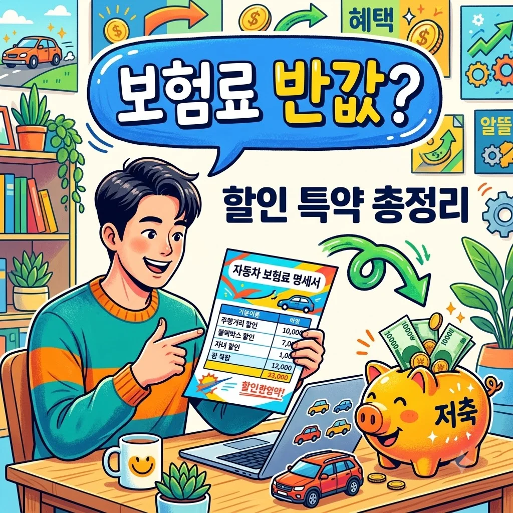 자동차보험 할인 특약 총정리: 갱신 전 꼭 확인해야 할 혜택 7가지