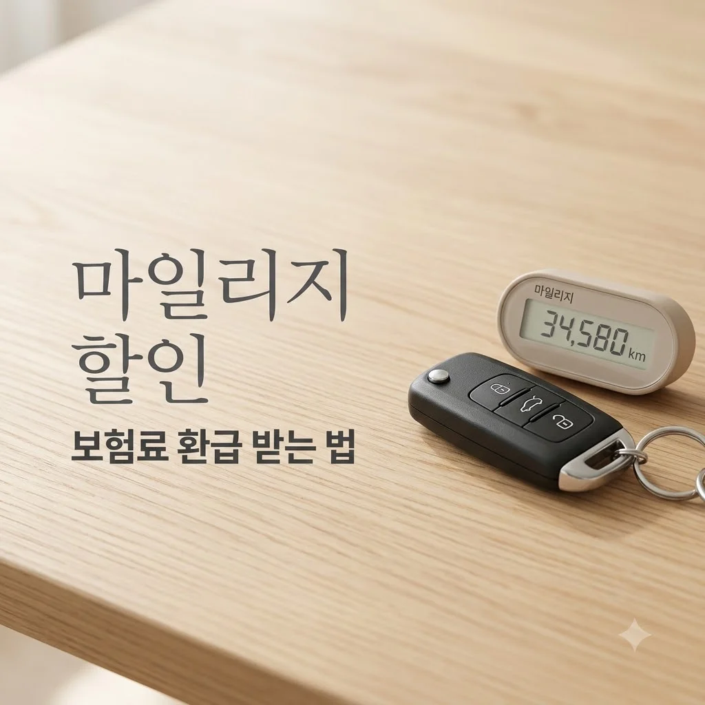 자동차보험 마일리지 할인 방법 총정리: 최대 35% 환급받는 꿀팁