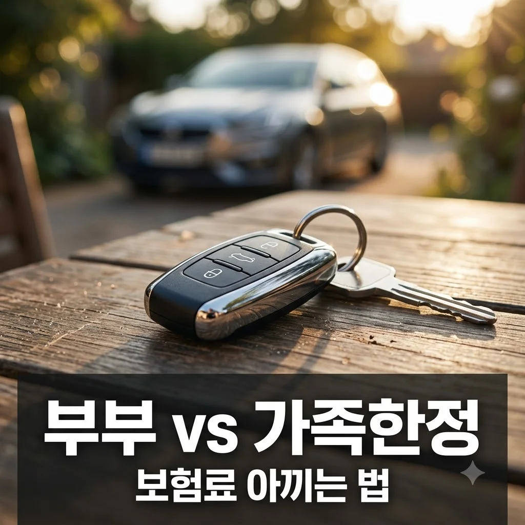 자동차보험 부부한정 vs 가족한정 차이와 보험료 절약 가이드