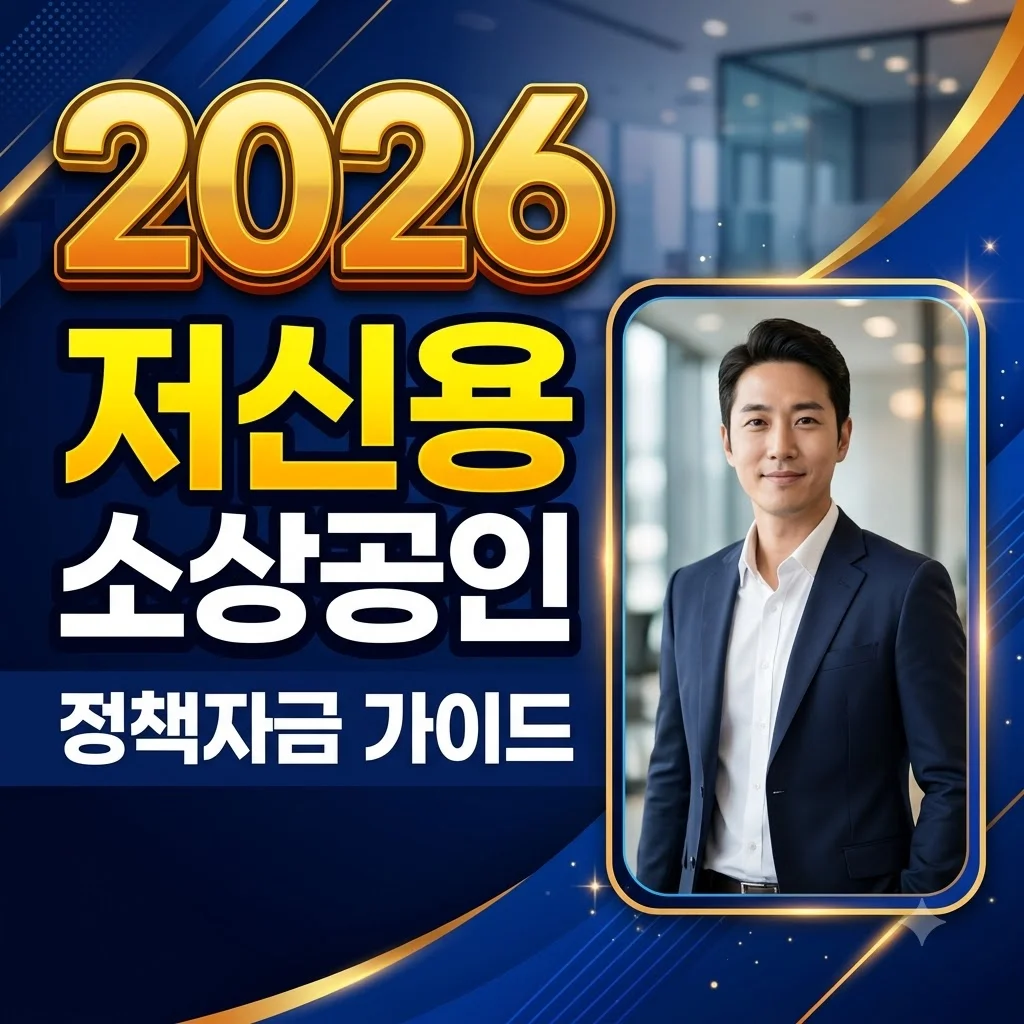 저신용 소상공인 정책자금 2026년 신청 방법 및 자격 조건 총정리