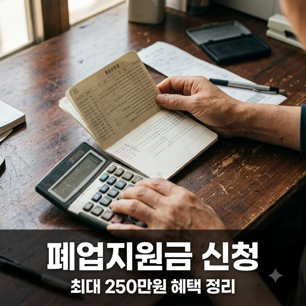 소상공인 폐업지원금 신청 방법 및 250만원 혜택 총정리 (2026 최신)