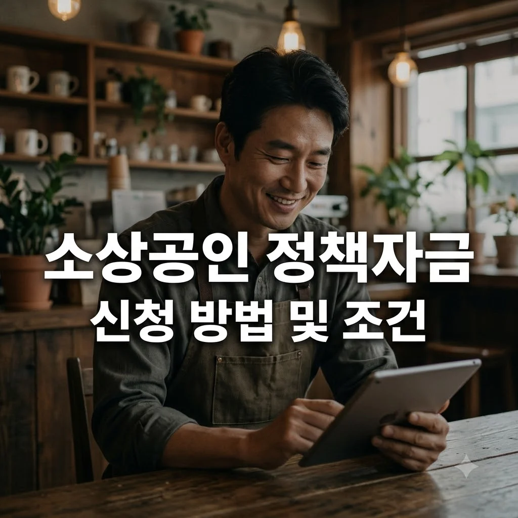 소상공인 정책자금 신청 방법 및 자금별 조건 완벽 정리 (2026)